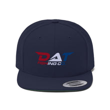 Load image into Gallery viewer, Red, White &amp; Blue Embroidered Flat Brim
