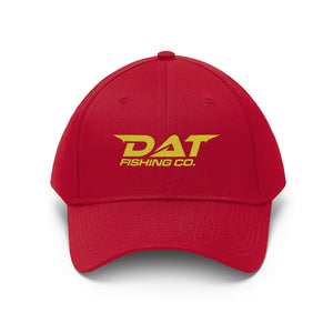 Yellow DAT Embroidered Baseball Hat