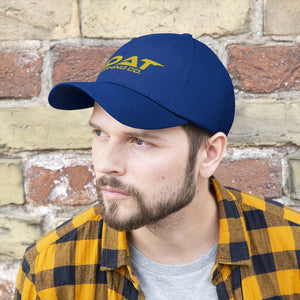 Yellow DAT Embroidered Baseball Hat