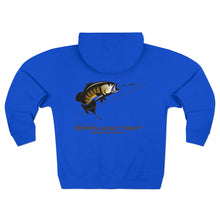 Load image into Gallery viewer, Smallmouth Bass Zip Hoodie