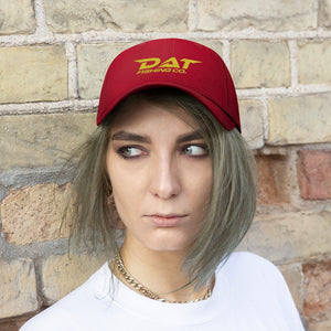 Yellow DAT Embroidered Baseball Hat